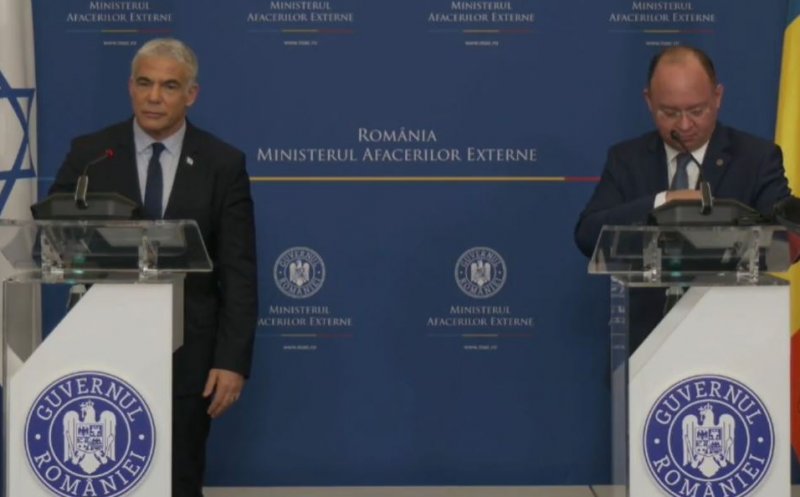 Ministrul de externe al Israelului: Româna ne-a ajutat să salvăm multe vieţi