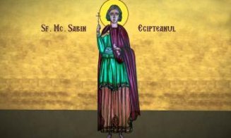 Calendar Ortodox 16 martie: Credincioșii îl prăzuiesc pe Sfântul Mucenic Sabin Egipteanul în Postul Paștelui