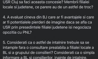 În USR Cluj, scandalul este la ordinea zilei / Noi demisii importante din partid