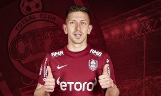 Întăriri pentru titlu. CFR Cluj a transferat un mijlocaș din campionatul ucrainean