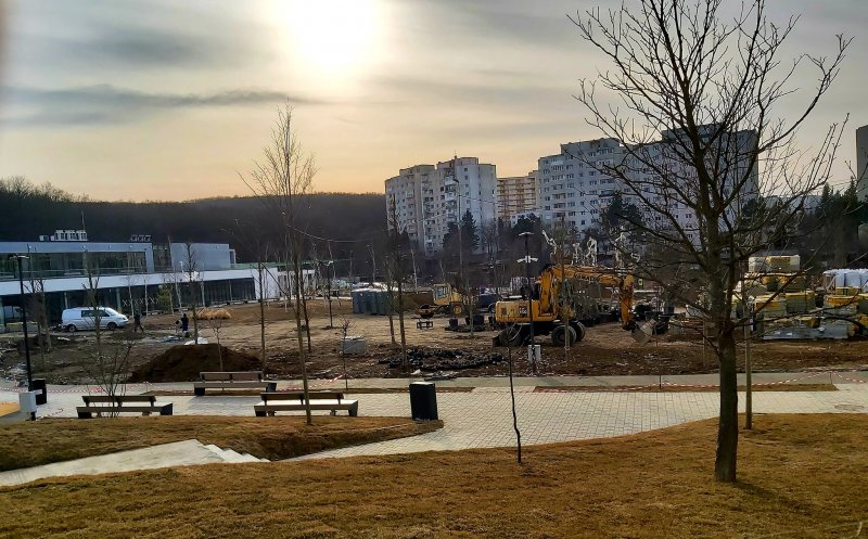 Lucrările la Baza sportivă „La Terenuri”, realizate în proporție de 85%