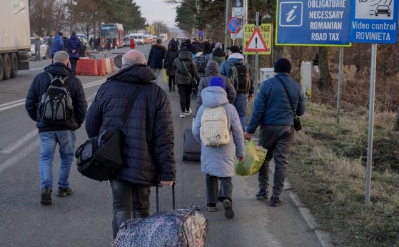 Aproape 500.000 de ucraineni au intrat în România de la izbucnirea războiului