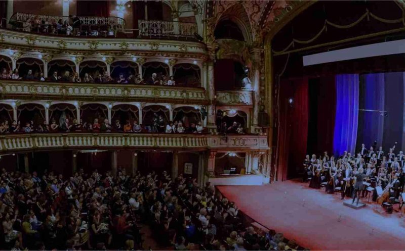 Solistă a Operei Naționale din Odessa, într-un spectacol al Operei din Cluj-Napoca