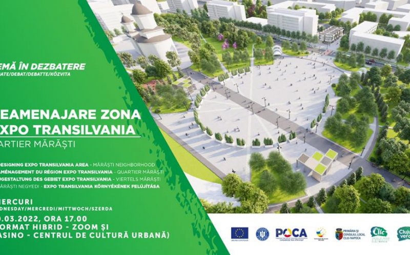DEZBATERE PUBLICĂ: Remenajare zona Expo Transilvania – cartier Mărăști