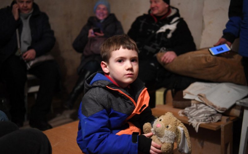 Copilărie furată de război. Unul din doi copii ucraineni a fost nevoit să-și părăsească casa