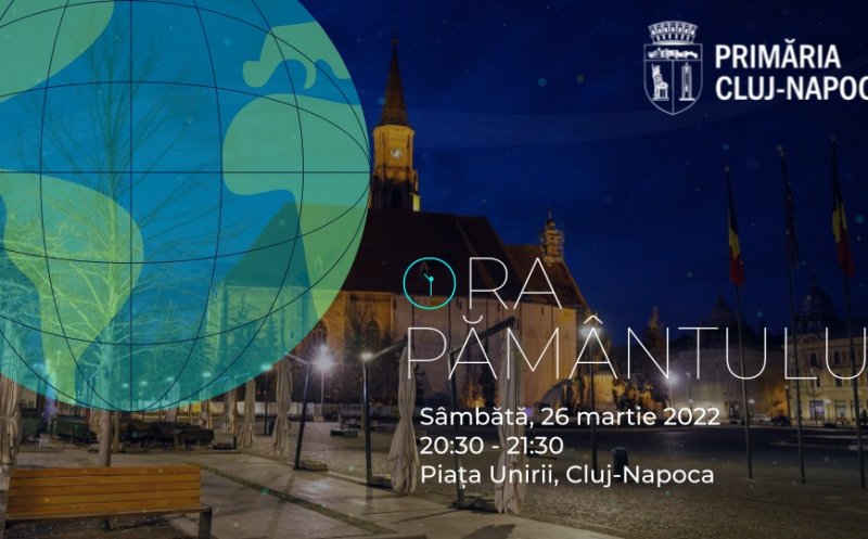 Primăria Cluj-Napoca va marca „Ora Pământului”