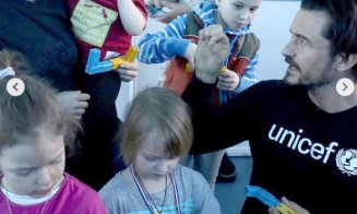 Orlando Bloom: "Sunt în Moldova cu UNICEF, întâlnind familii care au fost nevoite să lase totul în urmă"