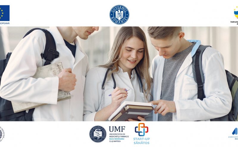 100.000 de euro pentru afacerile „sănătoase" ale studenților de la UMF Cluj