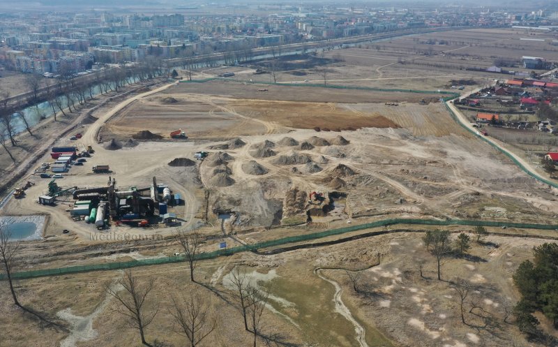 Lucrările de decontaminare a sitului poluat de la Poșta Rât continuă. În ce stadiu sunt acum