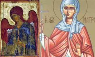 Calenda Ortodox 26 și 27 martie: Sâmbătă - Soborul Sfântului Arhanghel Gavriil / Duminică: Sfânta Muceniță Matroana din Tesalonic
