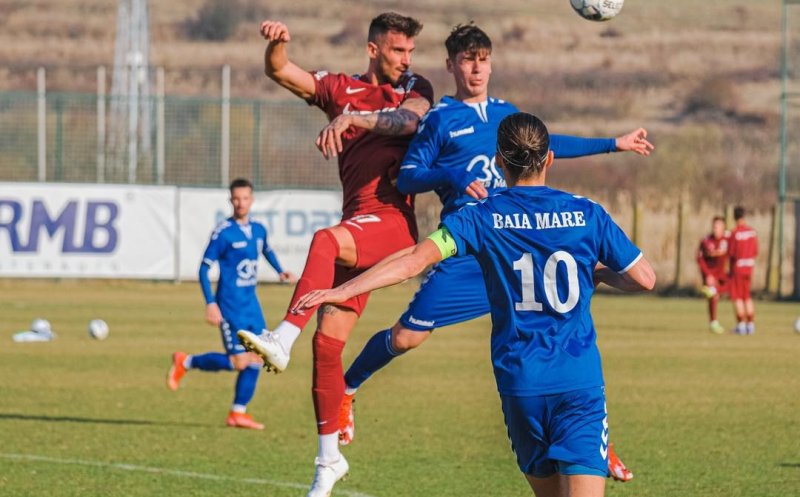 Campioana a făcut spectacol în amicalul cu Minaur Baia Mare. Dugandzic a înscris un hat-trick