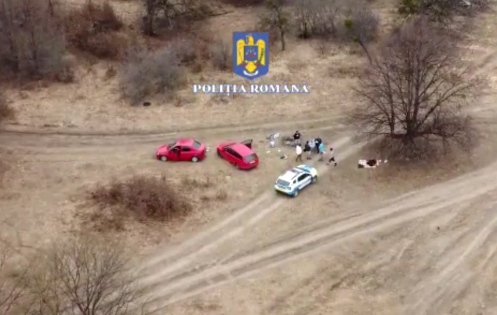 ATENŢIE clujeni, poliţiştii au scos DRONELE la înaintare pentru a-i depista pe cei care provoacă incendiile de vegetaţie