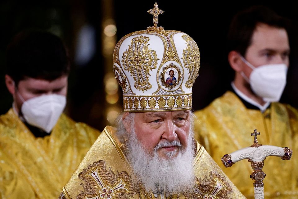 Patriarhul Kirill, la slujba de duminică: "Nu ne străduim în niciun caz să pornim la război sau să facem ceva care ar putea să le facă rău altora"