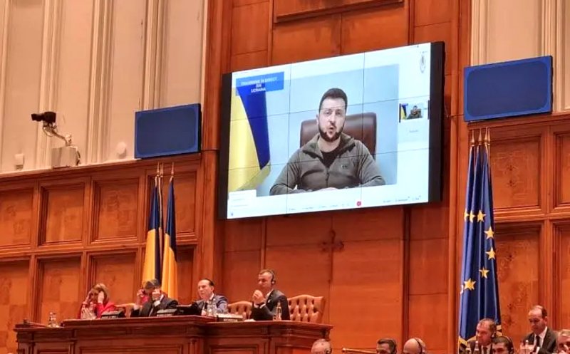 Discursul istoric al lui Zelenski din Parlament, sabotat de incompetenţă. "Şi nu se uita la noi decât lumea întreagă"