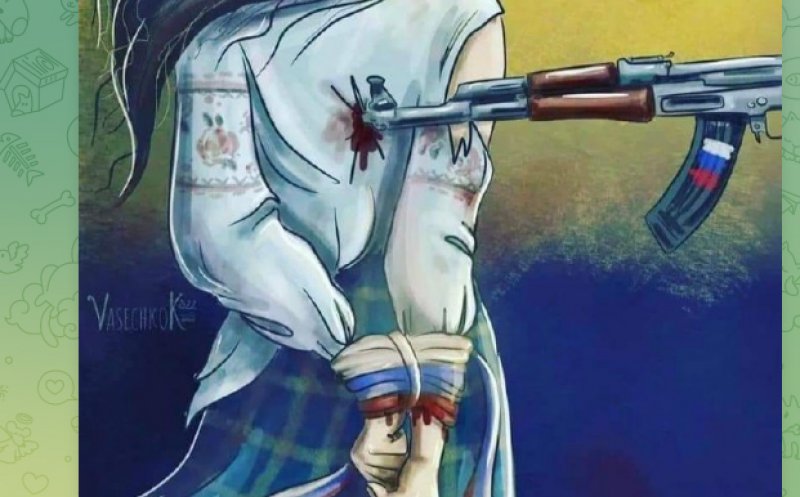 "Lumea este împărţită în două acum: fiinţe umane şi ruşi"
