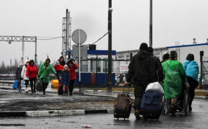 Numărul refugiaților ucraineni care au intrat în România a trecut de 600.000