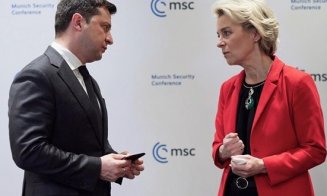 Ursula von der Leyen merge la Kiev să se întâlnească cu Zelenski