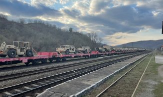 Vehicule militare, în tranzit prin județul Cluj. Încotro s-au îndreptat