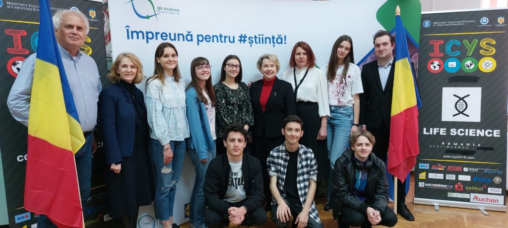 Elevii clujeni, medaliați la concursul internațional "Conference of Young Scientists"