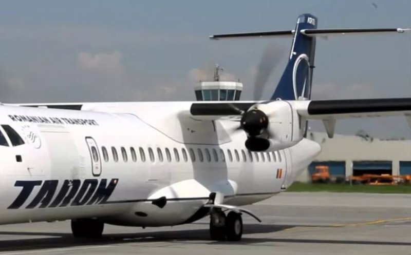 Avion Tarom, oprit la Cluj, chiar înainte de decolare. Tudor Chirilă: S-a oprit pe pistă din cauza unei defecțiuni