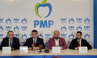 PMP își anunță la Cluj revenirea pe scena politică / Acuze lansate de liderii partidului către Cristian Diaconescu