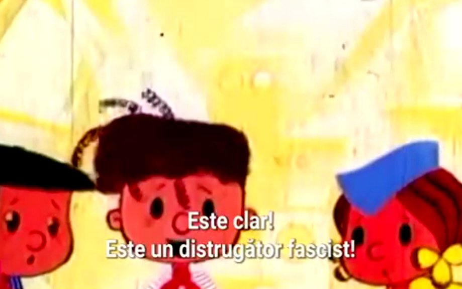 Rușii au descoperit că litera Z este un simbol fascist într-un desen animat de succes din perioada sovietică. L-au cenzurat imediat