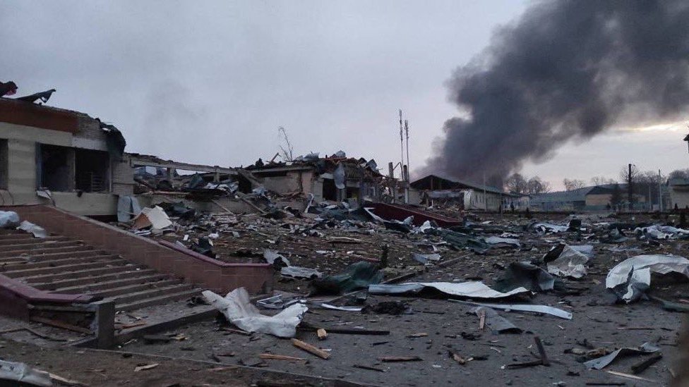 Ruşii se apropie de graniţa NATO: Cinci atacuri cu bombe în Lvov, la 80 km de frontiera cu Polonia