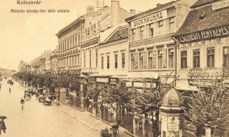 Unde e  în Cluj-Napoca ”bucătăria regelui Matia Corvin” sau ”casa mare cu picioare”. La parter a funcționat vestita Cafenea Europa