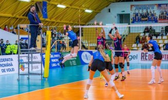 “U” NTT DATA Cluj, dublă înfrângere în fața Daciei Mioveni