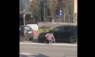 Mizeria umană, pe şoselele Clujului: Un şofer şi-a primit înapoi mucul de tigară “scăpat” pe jos. Ce a făcut după aceea