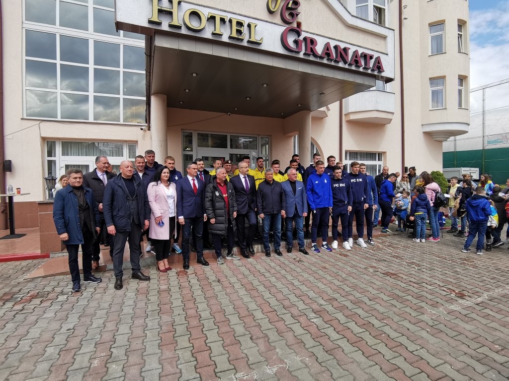 CFR Cluj și Dinamo Kiev, alături de refugiații ucraineni: “Vrem să transmitem un mesaj împotriva războiului”