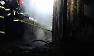 Bărbat carbonizat într-un incendiu noaptea trecută, în județul Cluj