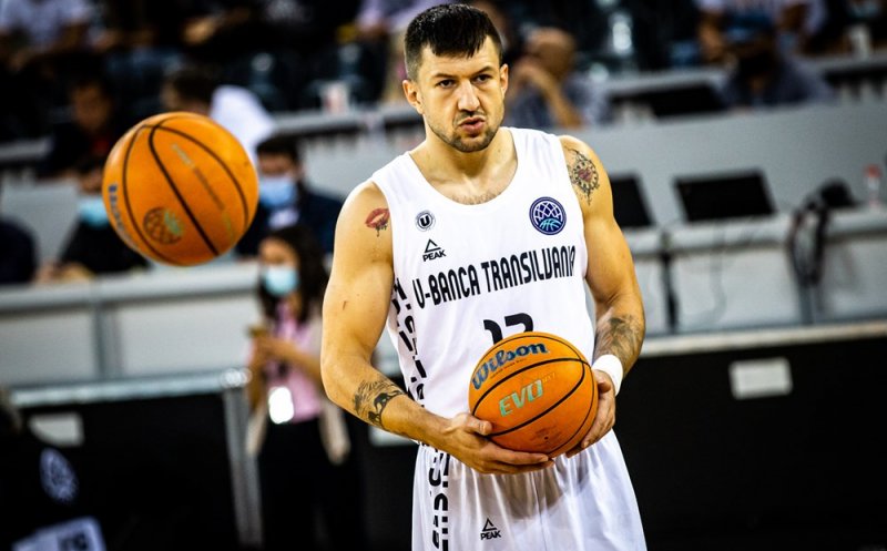 Ziua de Cluj | Andrija Stipanovic, printre cei mai buni pivoți ai sezonului  în Basketball Champions League