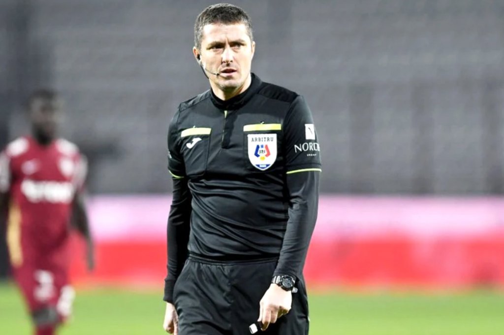 CFR Cluj îl suspectează pe arbitrul delegat la meciul cu Voluntari că ar face jocurile rivalei FCSB