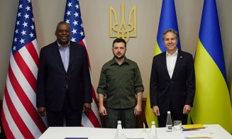 Zelenski s-a întâlnit la Kiev cu Blinken și Austin. SUA promite un ajutor militar de sute de milioane de dolari