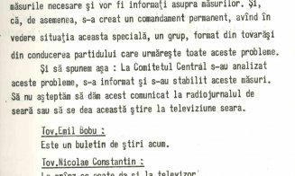 Accidentul de la Cernobîl din 1986. Stenograma ședinței cu Nicolae și Elena Ceaușescu/ HARTA cu zonele de contaminare radioactivă