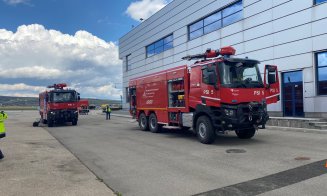 Noi autospeciale de intervenție pentru Aeroportul Internațional Cluj