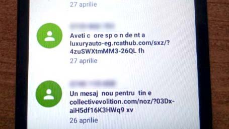 Escrocheria prin intermediul SMS-urilor: Virusul poate fura și banii din cont, nu doar datele