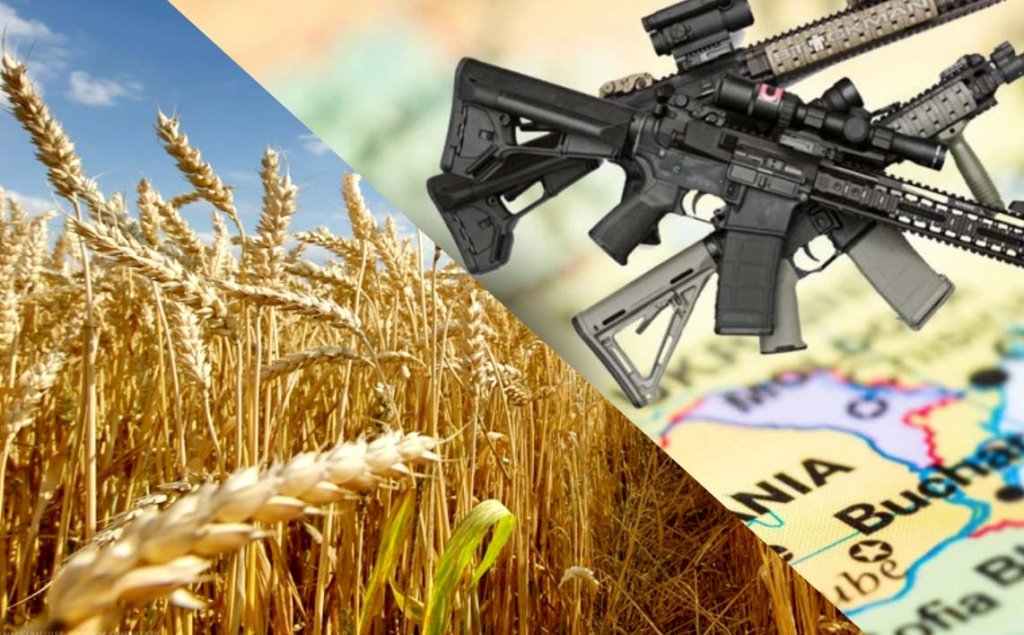 Acuzaţii propagandistice la adresa României: Ucraina exportă masiv cereale în România, iar pe drumul de întoarcere e adus armament