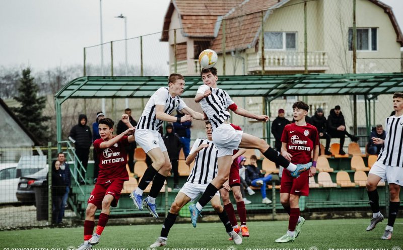 Juniorii U19 și U17 ai Universității Cluj, calificați în semifinalele Ligii Elitelor. Programul meciurilor