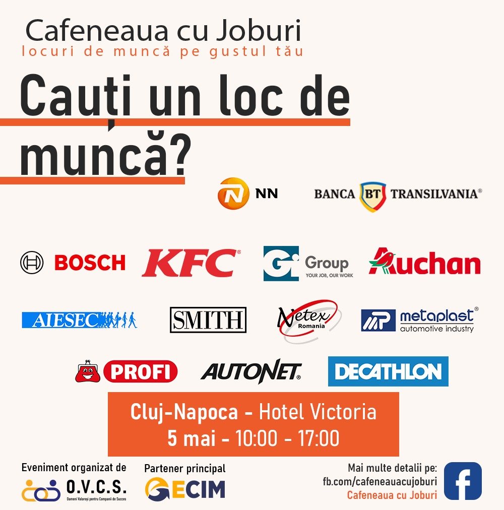 Vrei un loc de muncă?