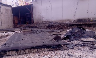 Garajele din Piaţa Ioan Meşter, una cu pământul. Mănăşturenii sunt tare supăraţi