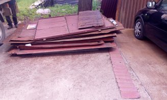 Garajele din Piaţa Ioan Meşter, una cu pământul. Mănăşturenii sunt tare supăraţi