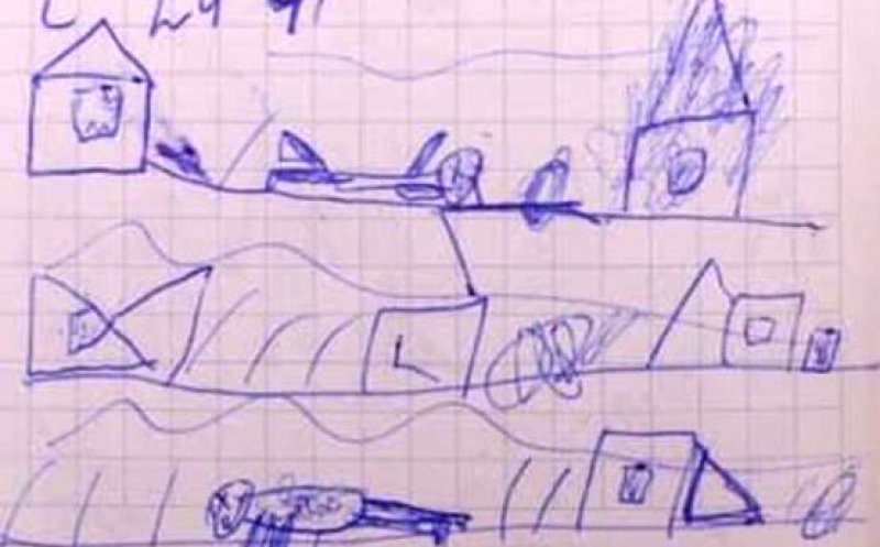 JURNAL de RĂZBOI al unui copil de 8 ani: "Bunicul a murit. Cei doi câini ai mei au murit,  la fel și bunica mea Galya și orașul meu iubit, Mariupol"