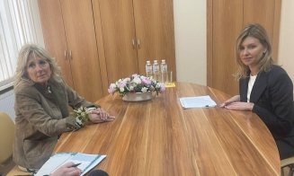 Vizită surpriză a Primei Doamne a SUA, Jill Biden în Ucraina şi întâlnire cu Prima Doamnă Olena Zelenska