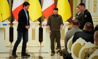 Patron, câinele genist din Ucraina, a fost decorat de președintele Zelenski