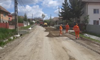 Au început reparațiile pe două drumuri județene cu probleme din Cluj