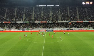 Dezamăgire pe Cluj Arena. "Studenții" au fost învinși de Hermannstadt