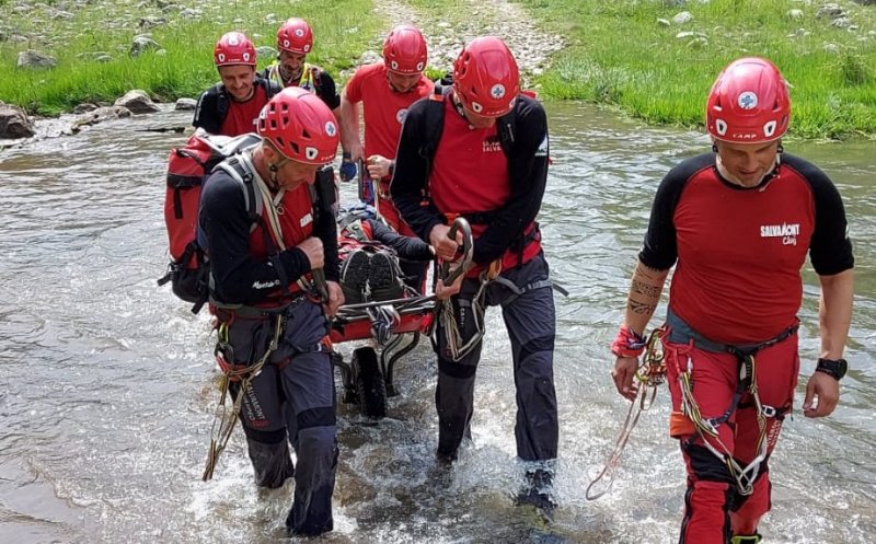 Salvamontiștii clujeni au trecut la pregătirea de vară. Ce exerciții efectuează