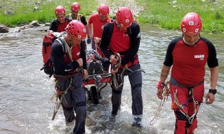 Salvamontiștii clujeni au trecut la pregătirea de vară. Ce exerciții efectuează